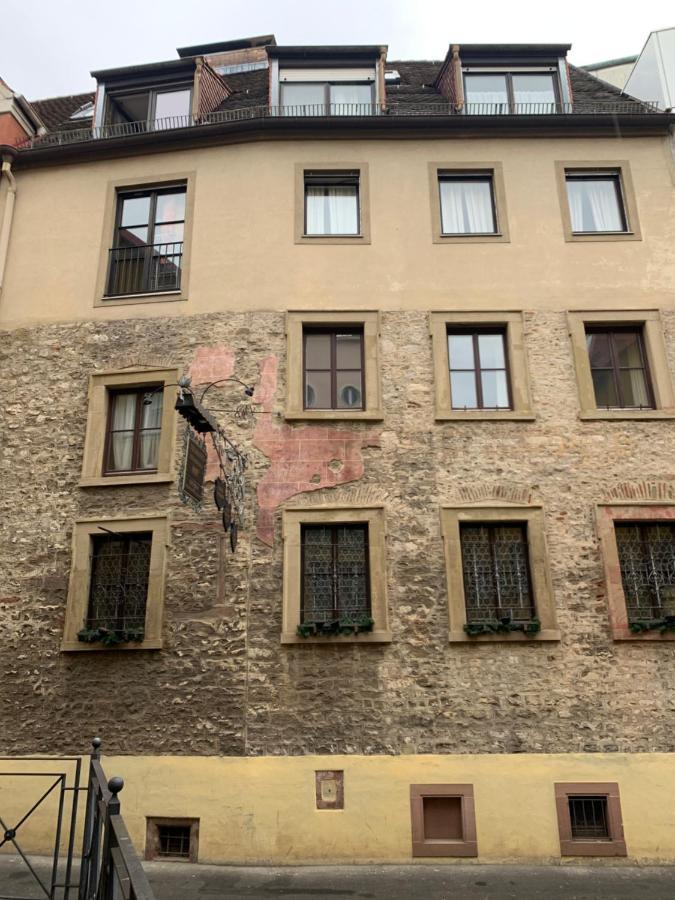 Ferienwohnung Wohnen im Riemenschneiderhaus Würzburg Exterior foto